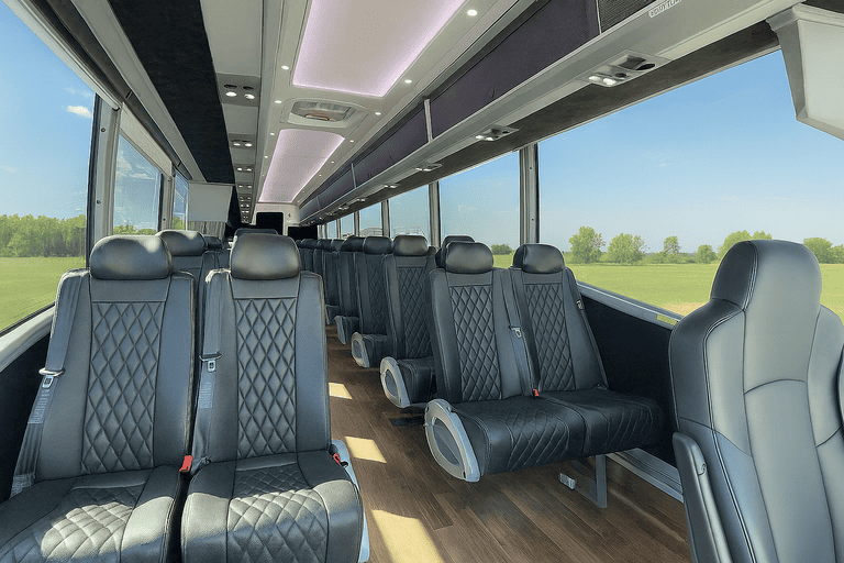 coach bus in Vacaville