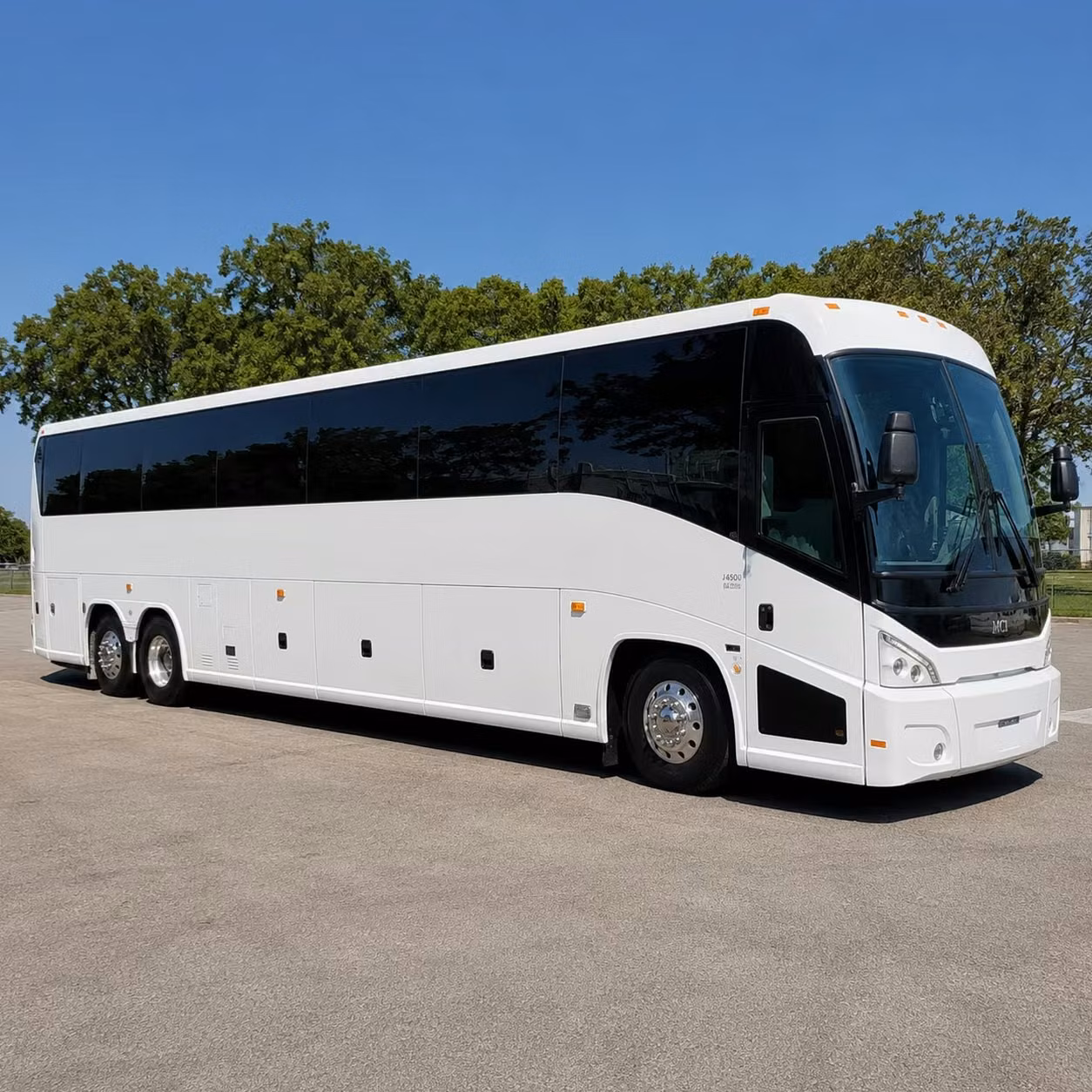 56 passenger charter bus