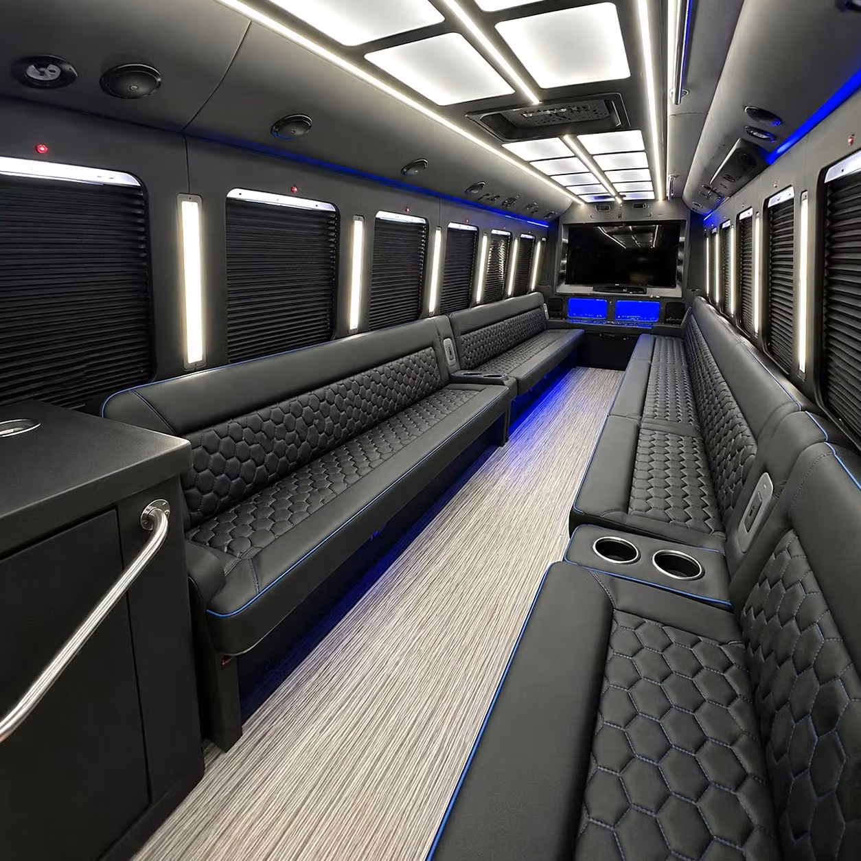 party bus interior