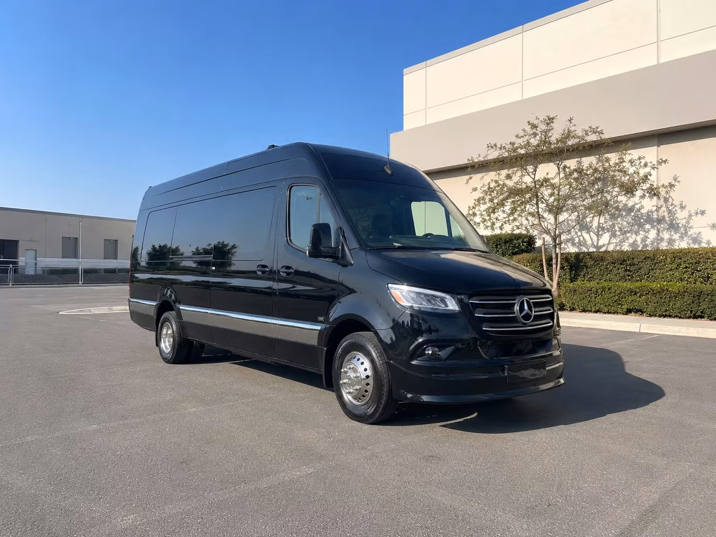 sprinter van with driver