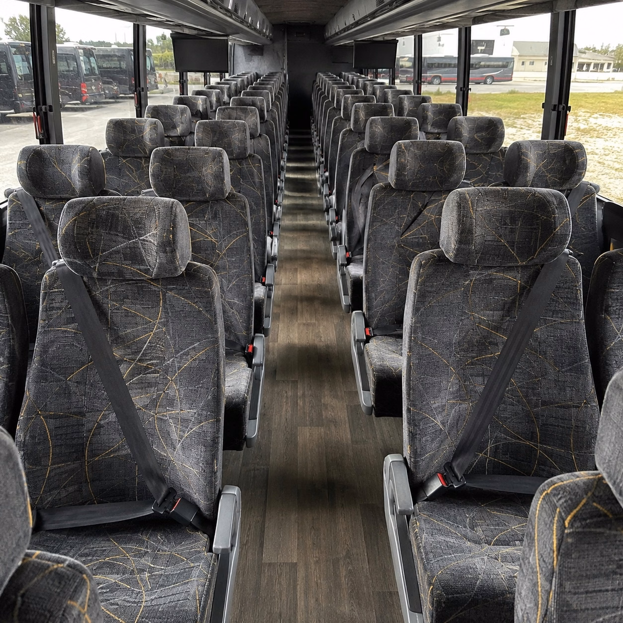 vacaville charter bus rental inside